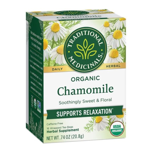 Traditional Medicinals Organic Chamomile Tea 16 tea bags