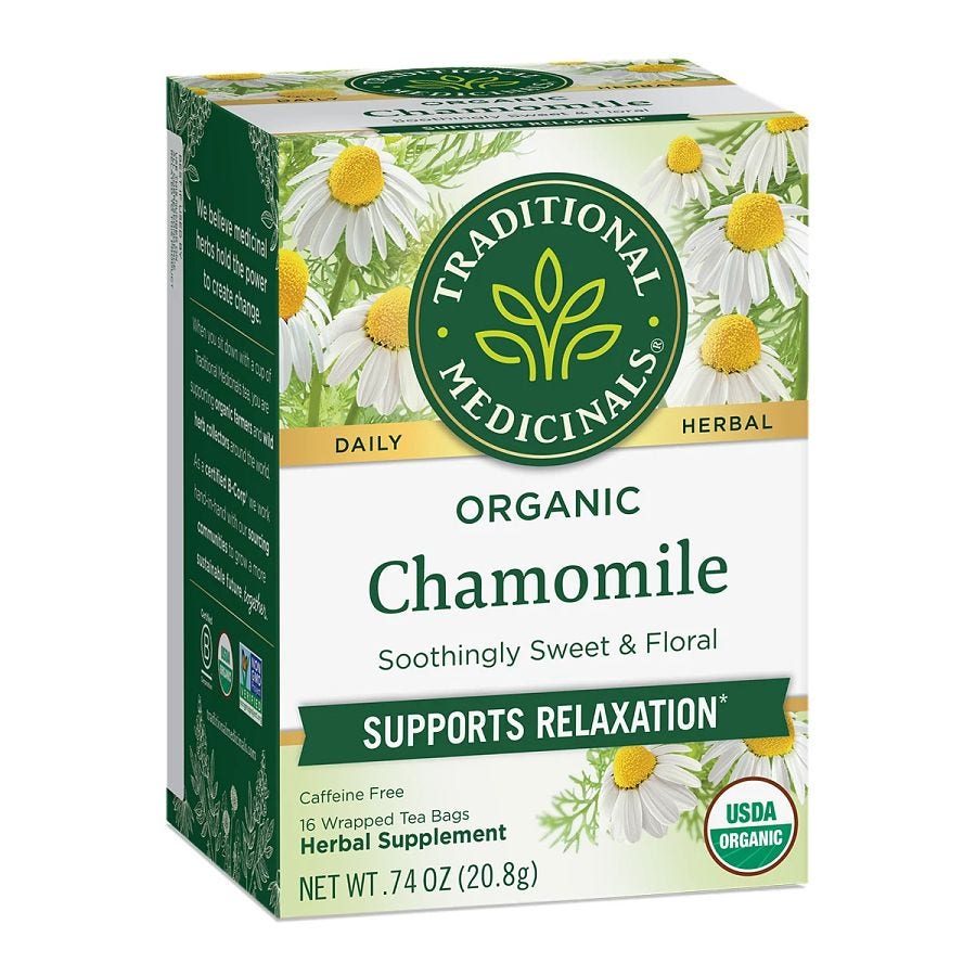 Traditional Medicinals Organic Chamomile Tea 16 tea bags