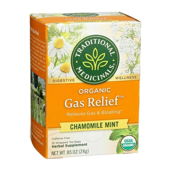 Traditional Medicinals Organic Gas Relief Tea 16 tea bags