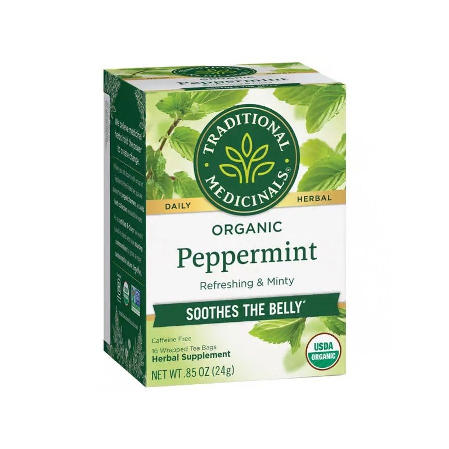 Traditional Medicinals Organic Peppermint Tea 16 tea bags
