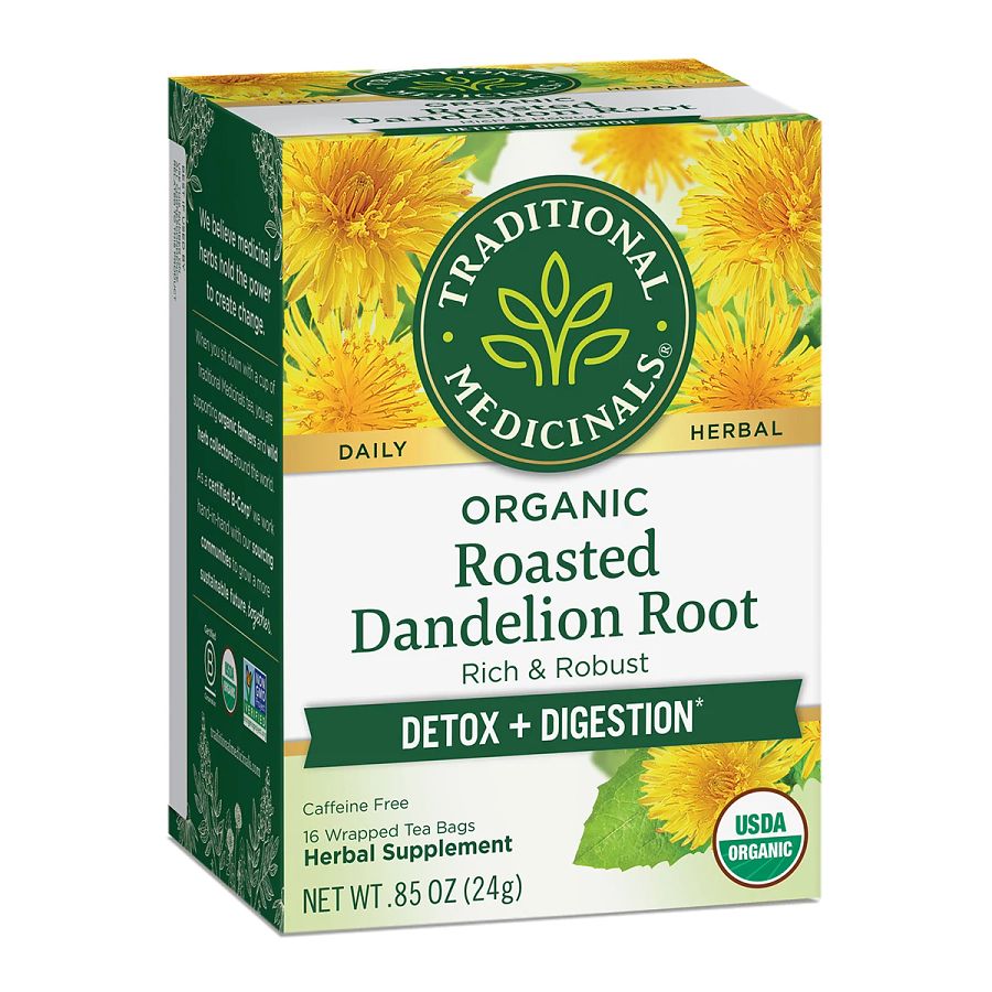 Traditional Medicinals Organic Roasted Dandelion Root Tea