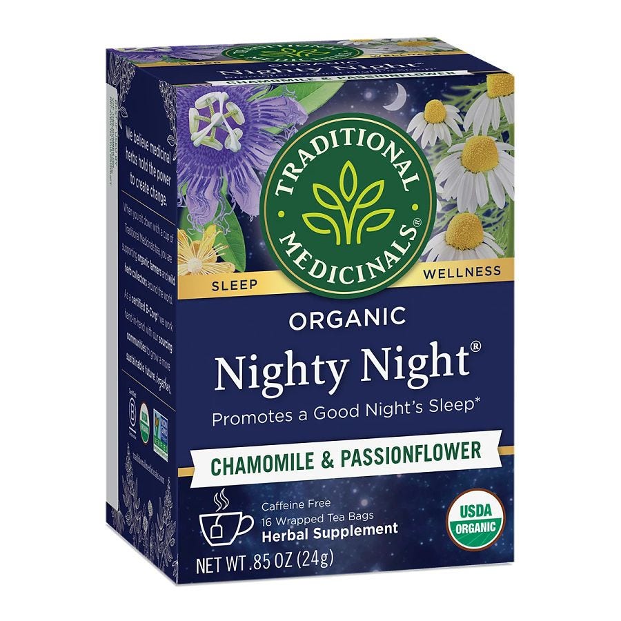Traditional Medicinals Organic Nighty Night Tea 16 tea bags