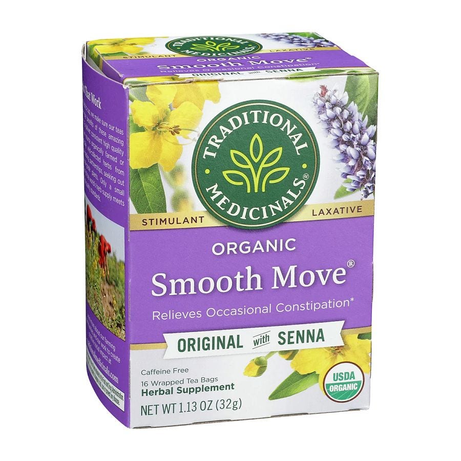 Traditional Medicinals Organic Smooth Move Tea 16 tea bags