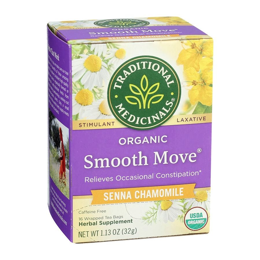 Traditional Medicinals Organic Smooth Move Chamomile Tea