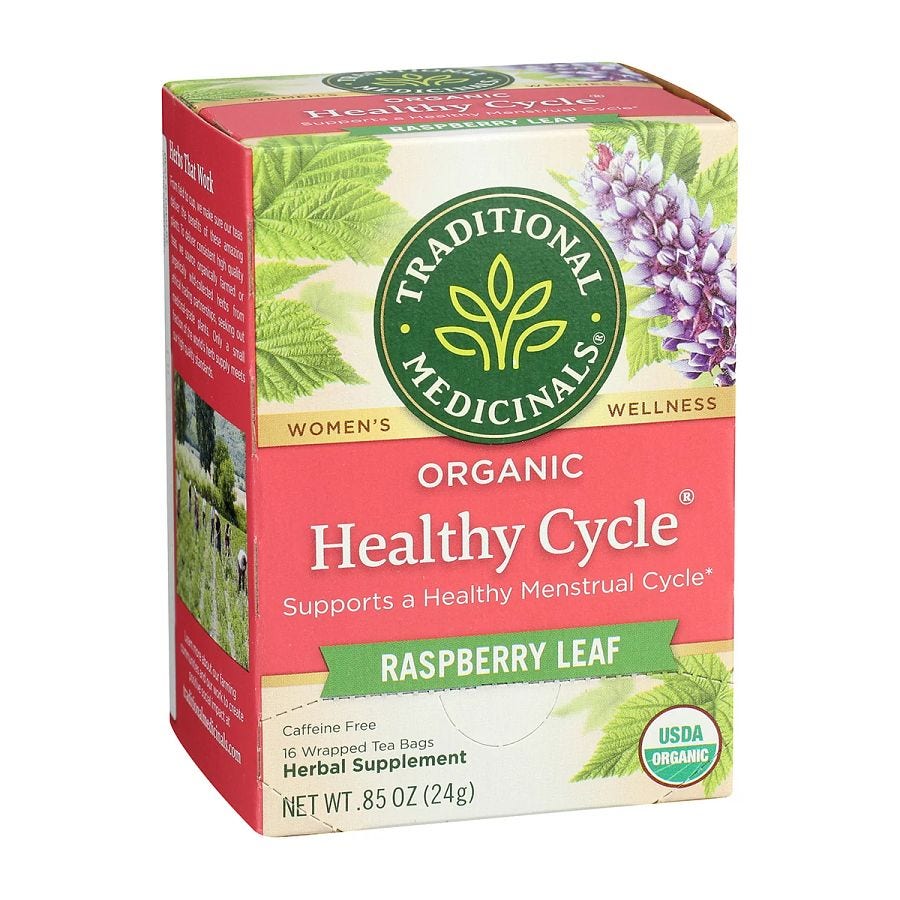 Traditional Medicinals Healthy Cycle Women's Tea 16 tea bags