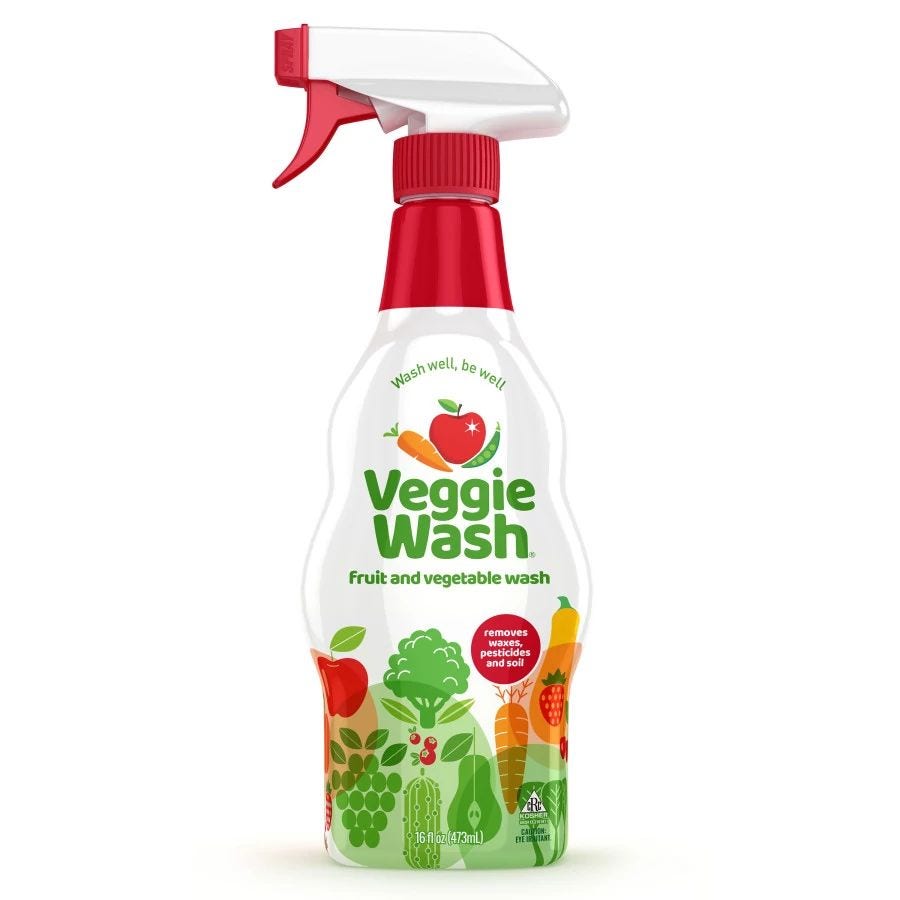 Veggie Wash Fruit And Vegetable 16 oz
