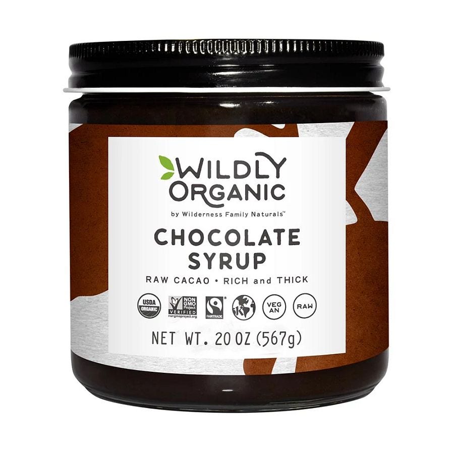 Wildly Organic Chocolate Syrup 20 oz.