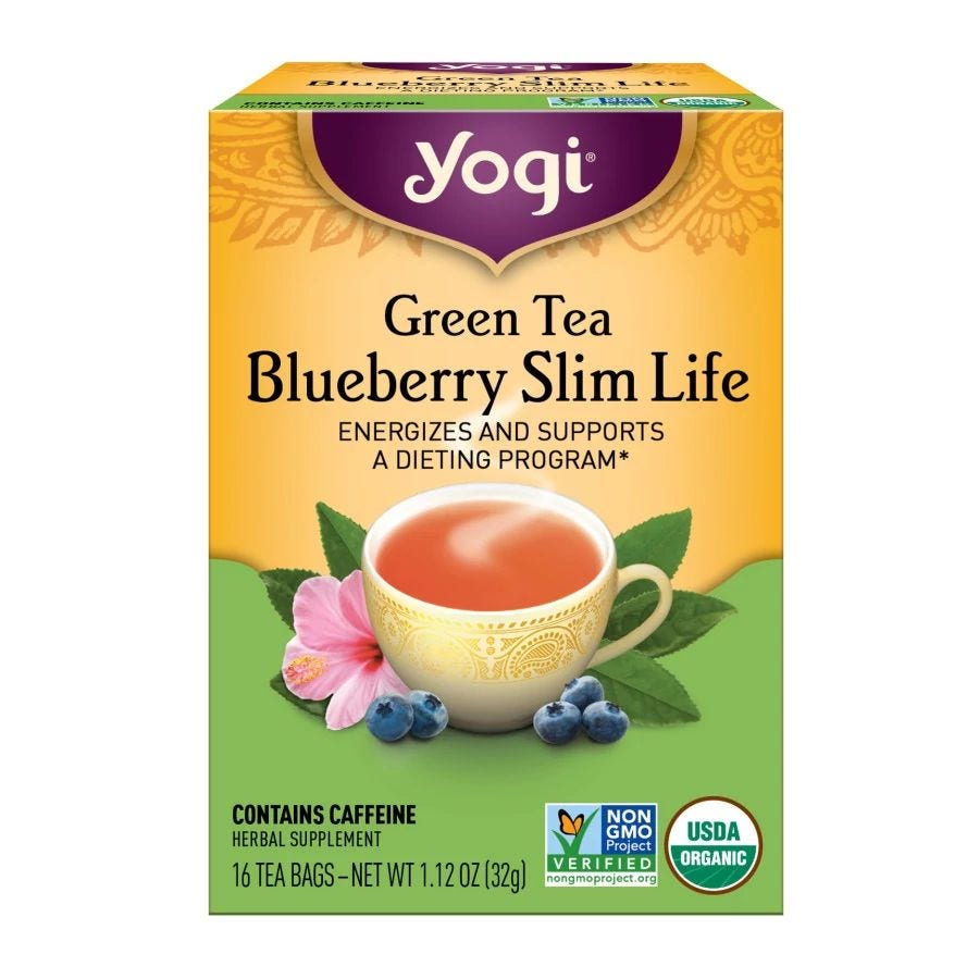 Yogi Tea Blueberry Slim Life 16 tea bags