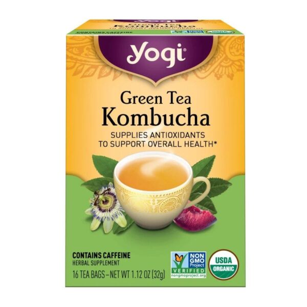 Yogi Tea Kombucha Green Tea 16 tea bags