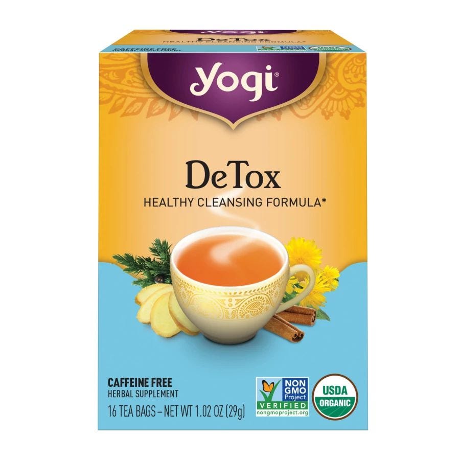 Yogi Tea DeTox Tea 16 tea bags