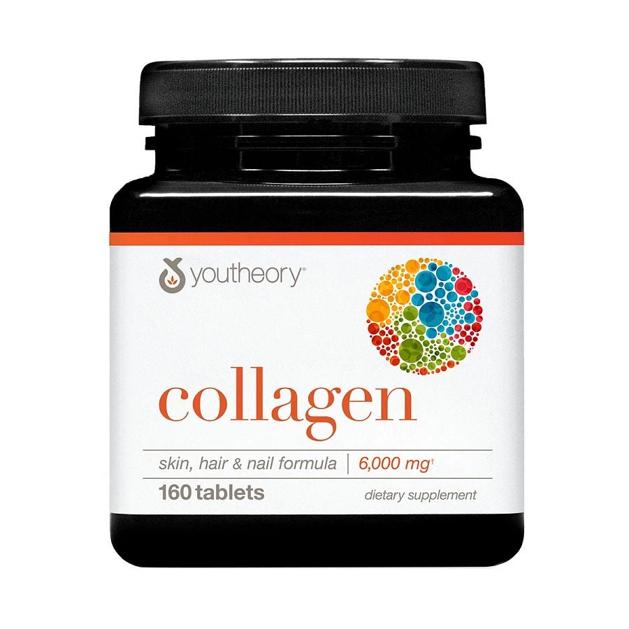 YouTheory Collagen Advanced 160 tablets