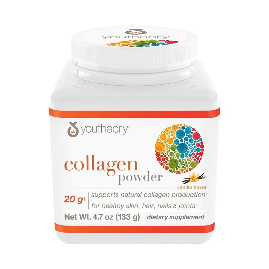 YouTheory Collagen Powder 4.7 oz. jar
