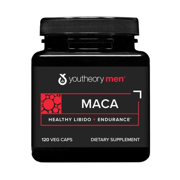 YouTheory Men's Maca Root Advanced 120 Vegetarian Capsules