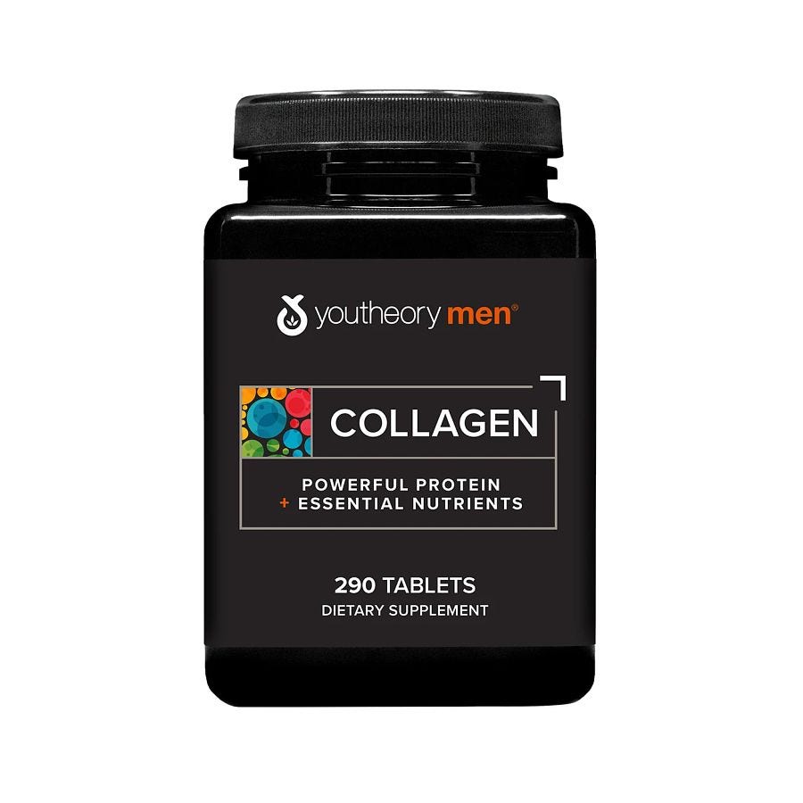 YouTheory Men's Marine Collagen Advanced 290 tablets