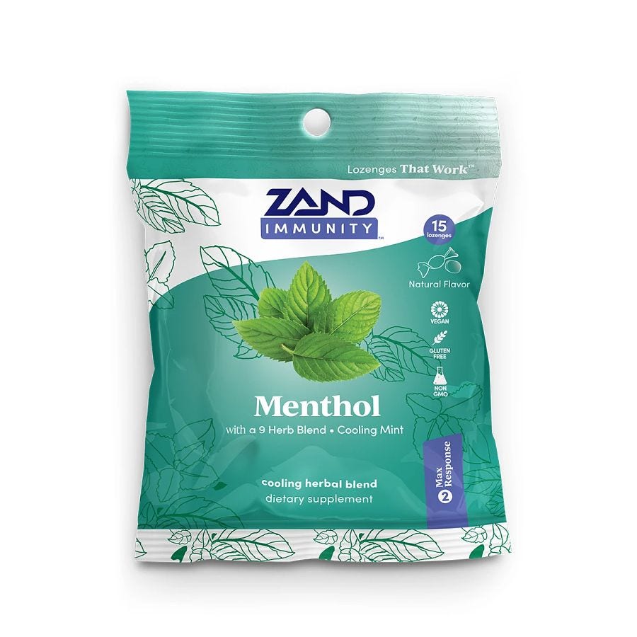Zand Menthol Cough Drops