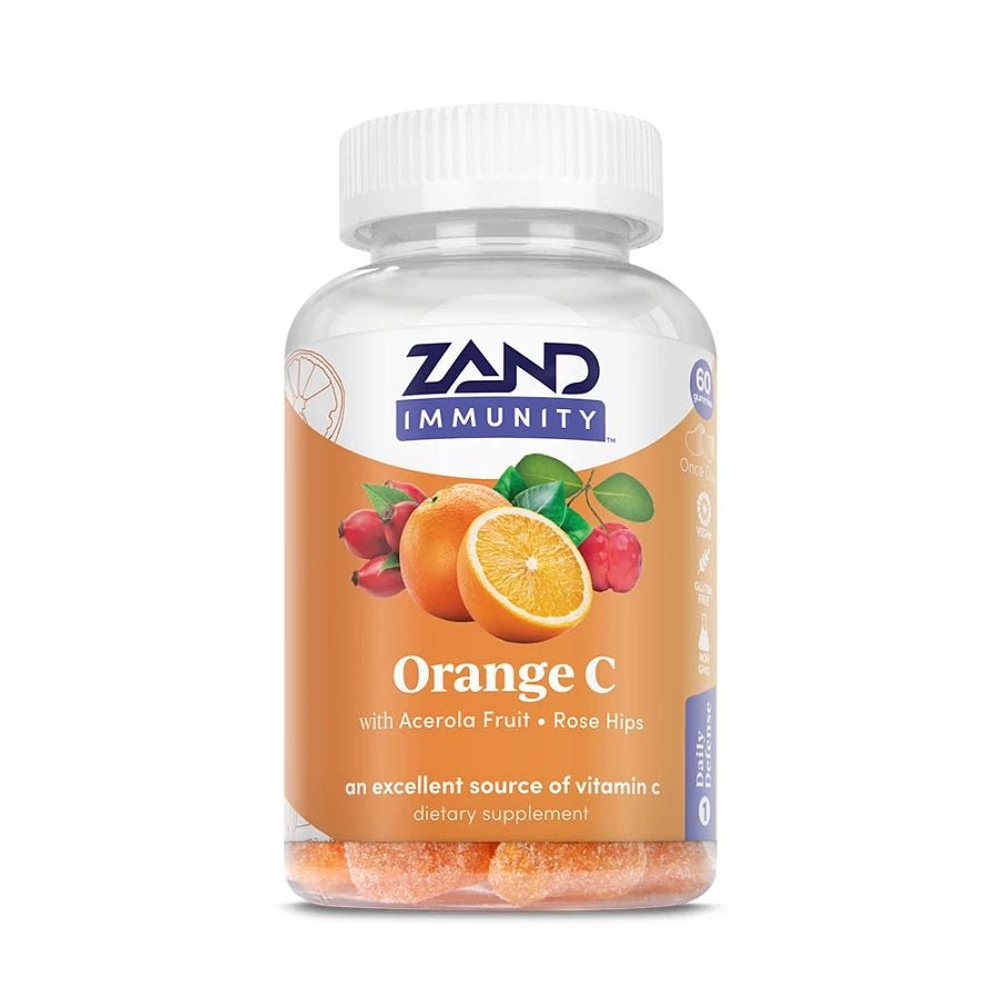 Zand Orange C Gummies 60 count