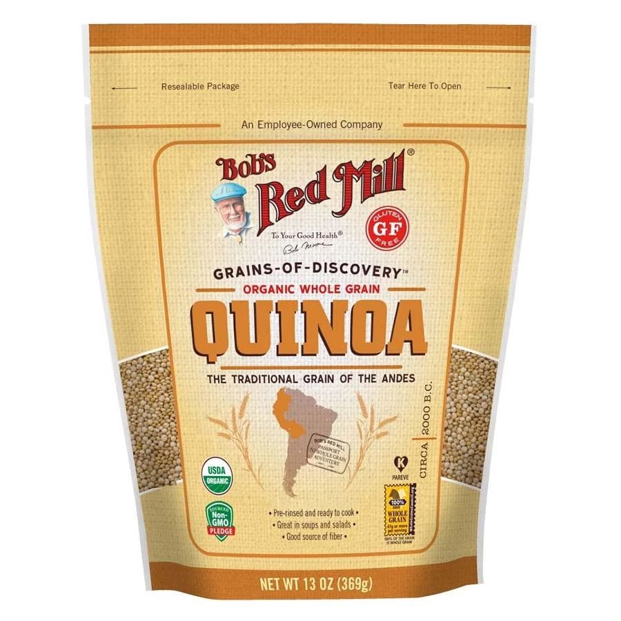 Bob's Red Mill Organic White Quinoa 13 oz. resealable bag