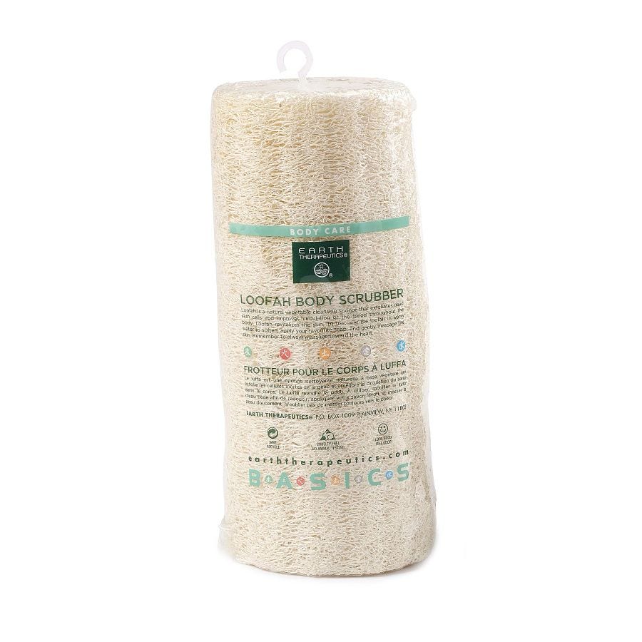 Earth Therapeutics 7 Loofah Body Scrubber Sponge