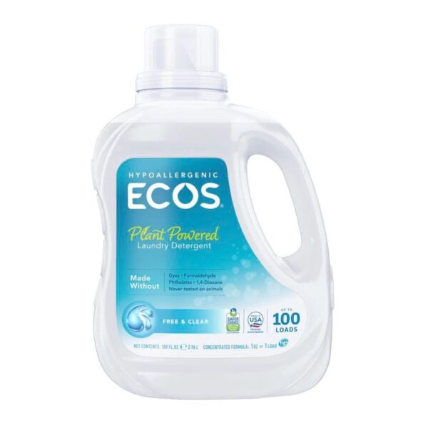 ECOS  Ecos Free & Clear Laundry Liquid 100 fl. oz.