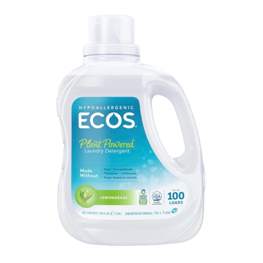 ECOS  Ecos Lemongrass Laundry Liquid 100 fl. oz.