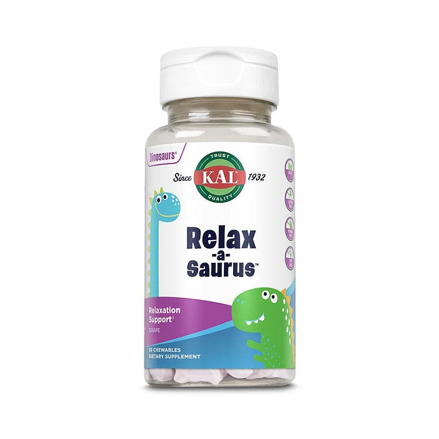 KAL Kids Relax-a-Saurus 30 chewable tablets