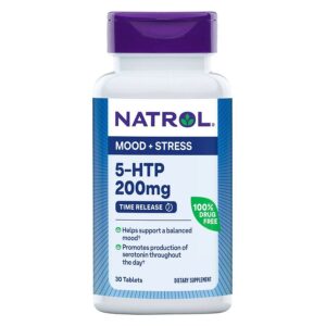 Natrol 5-HTP Stress & Mood Relief Tablets 30 Time Release Tablets