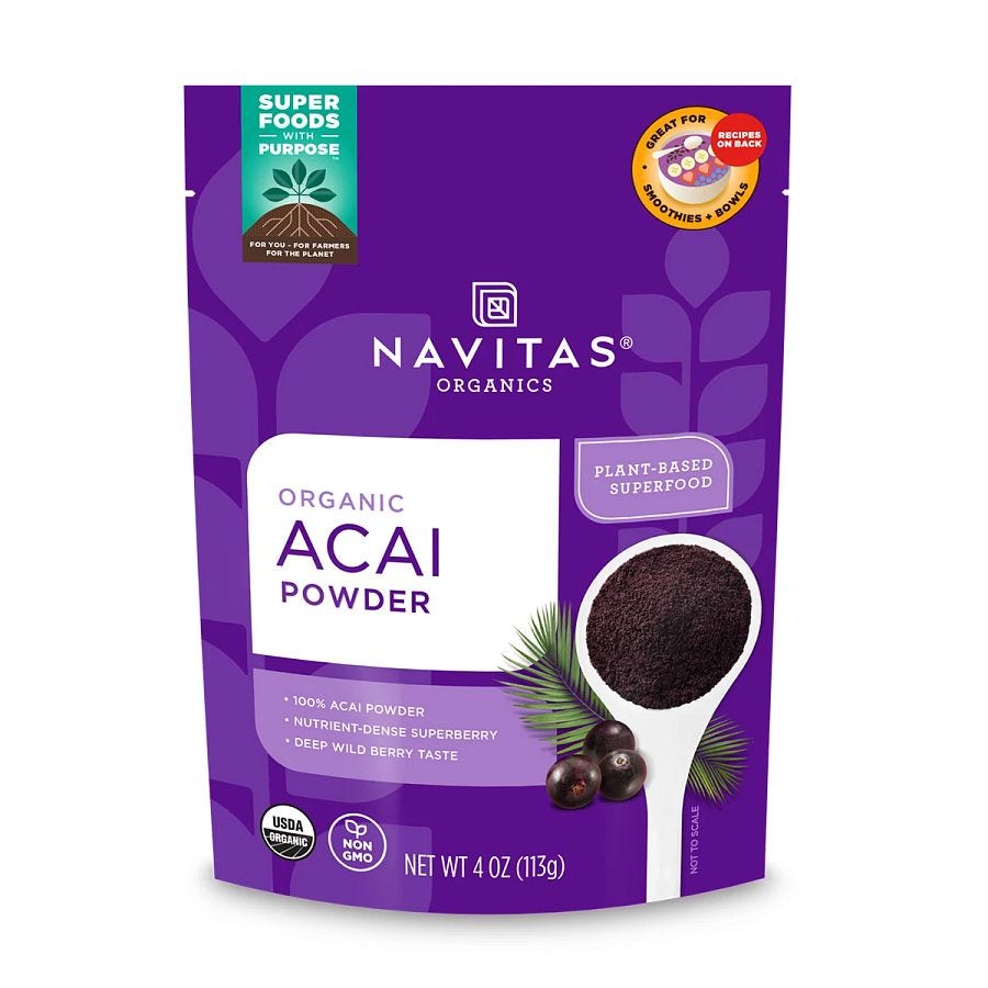 Navitas Organics Acai Powder 4 oz.