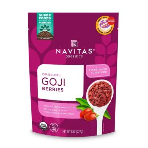 Navitas Organics Dried Goji Berries 8 oz.