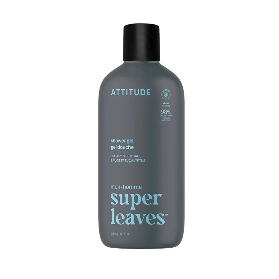 Attitude Men's Eucalyptus & Sage Shower Gel 14 fl. oz.