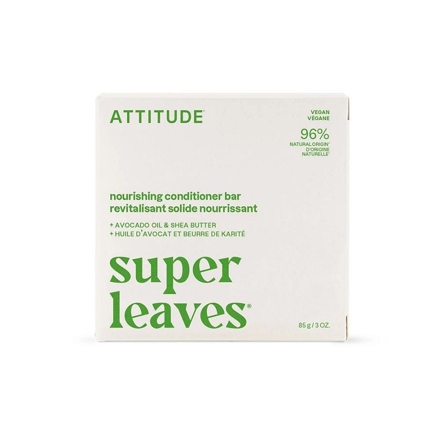 Attitude Super Leaves Pear & Amber Nourishing Conditioner Bar 3 oz.
