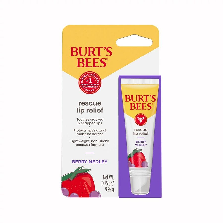 Burt's Bees Berry Medley Rescue Lip Relief 0.35 oz.