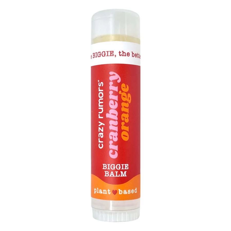 Crazy Rumors BIGGIE Cranberry Orange Lip Balm 0.55 oz.