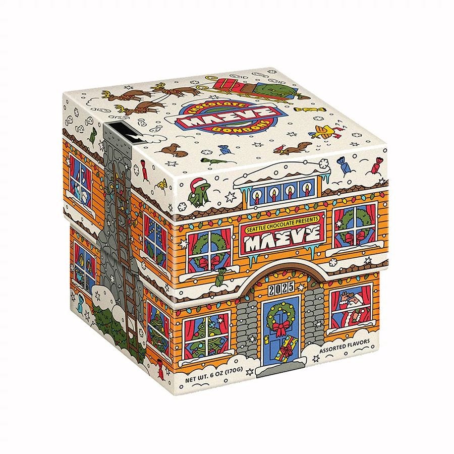 Maeve Holiday Bonbon Bungalow Chocolate Bonbons 6 oz.