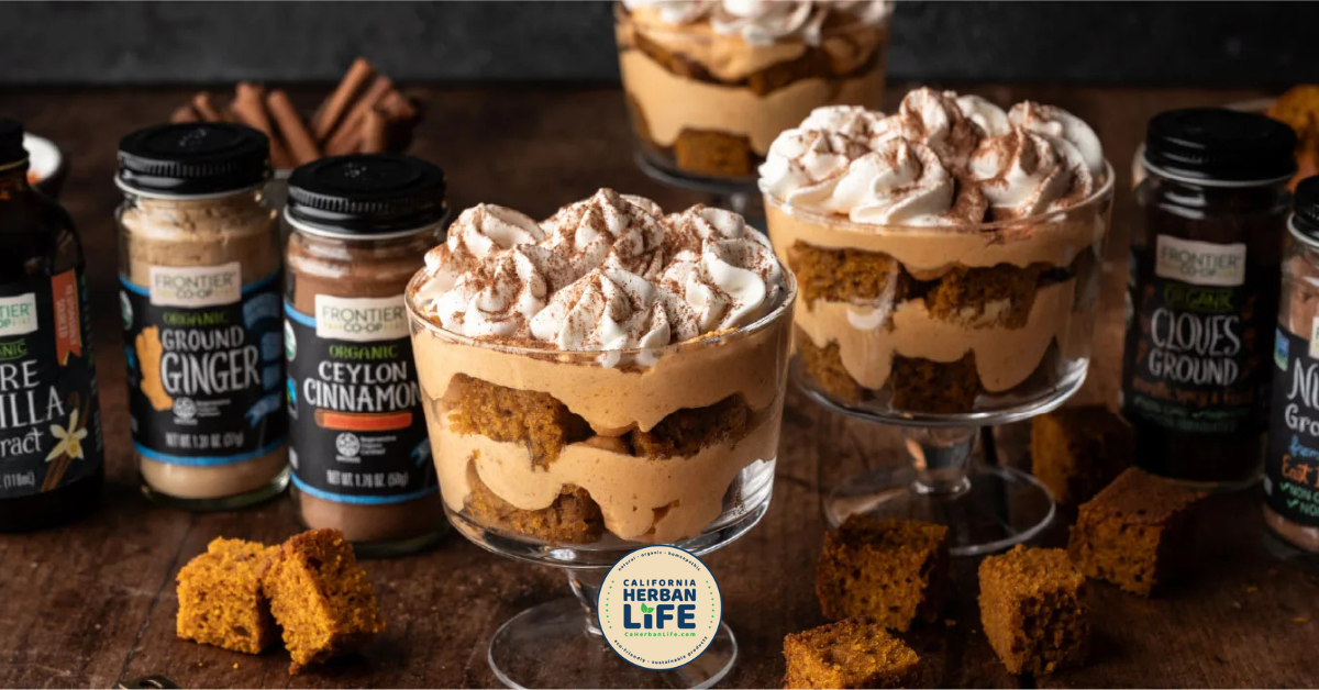 Mini Pumpkin Cheesecake Trifles