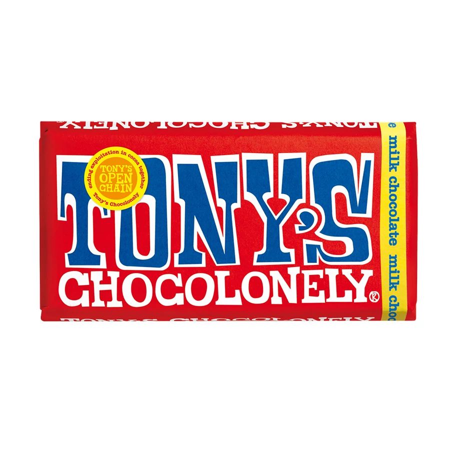 Tony's Chocolonely 32% Milk Chocolate Bar 6.35 oz.