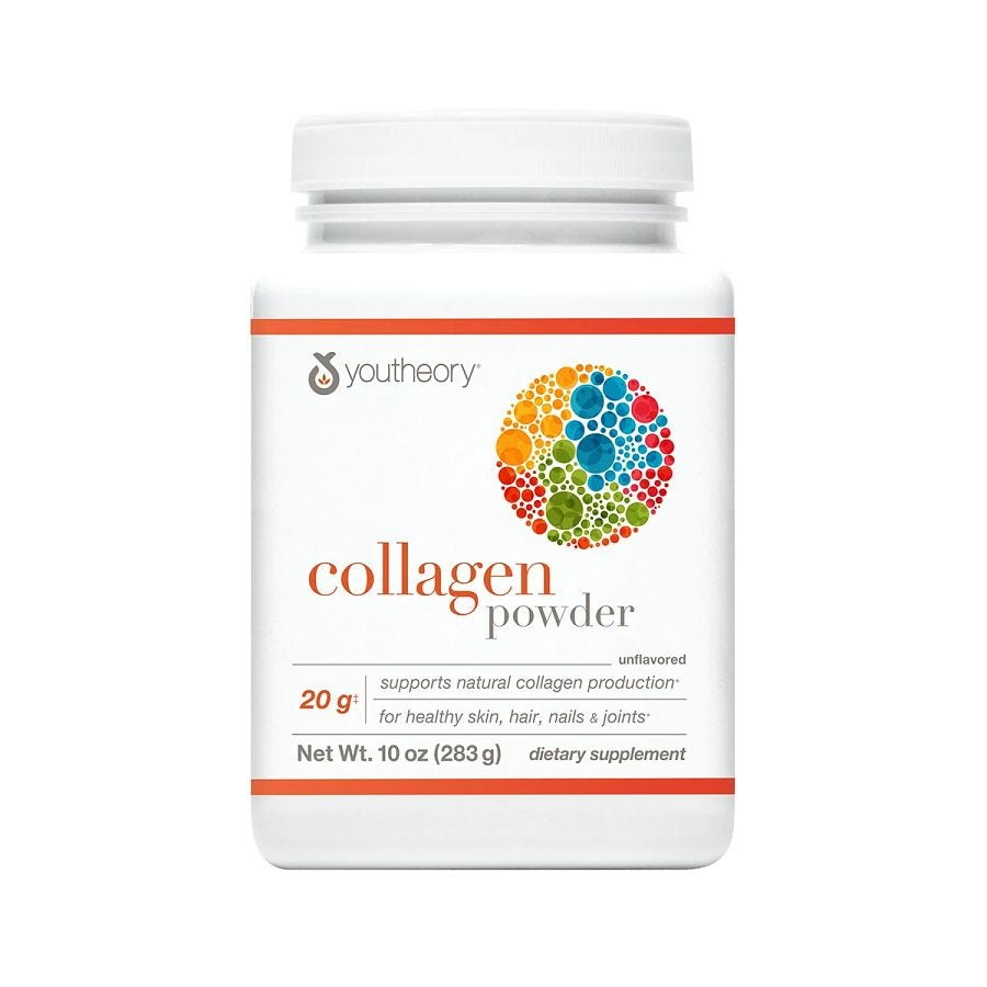 YouTeory Collagen Powder Unflavored 10 oz