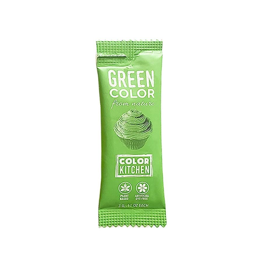 Color Kitchen Green Food Coloring Single Packet 0.11 oz.