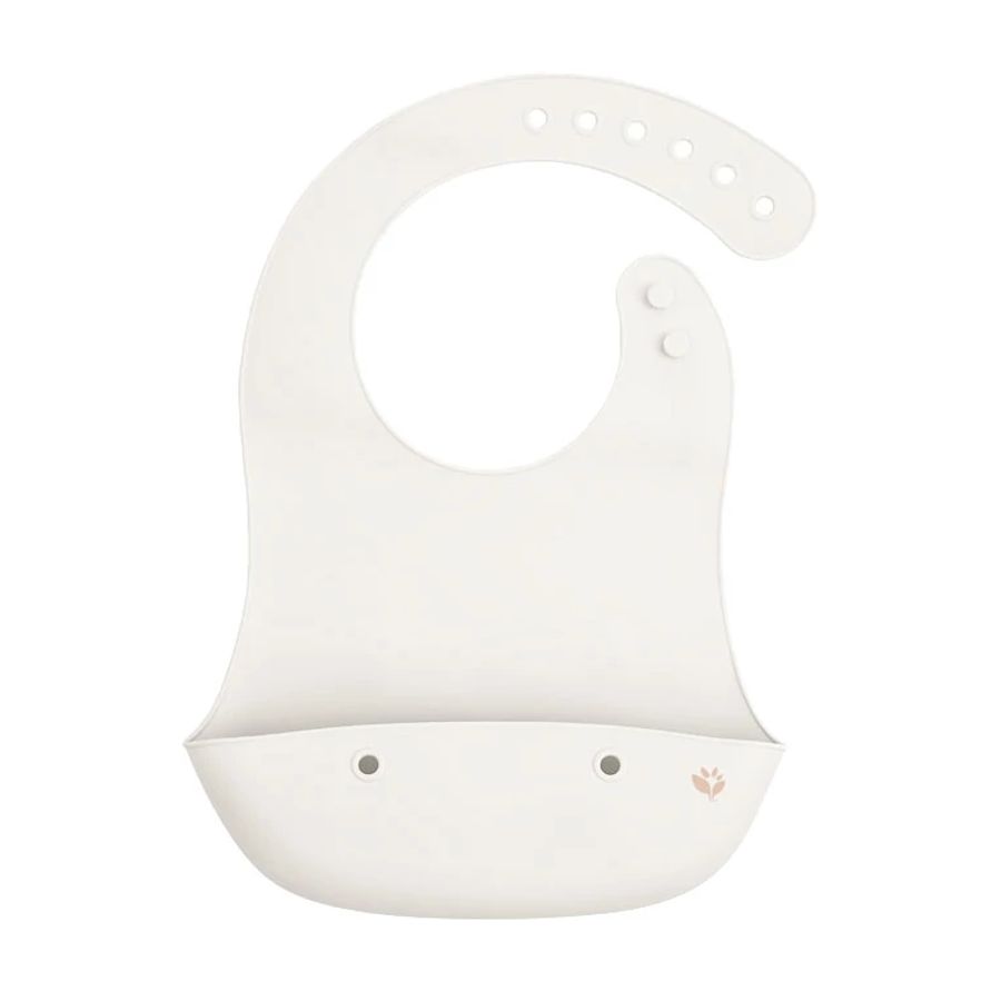 Green Sprouts Light Sage Silicone Scoop Bib