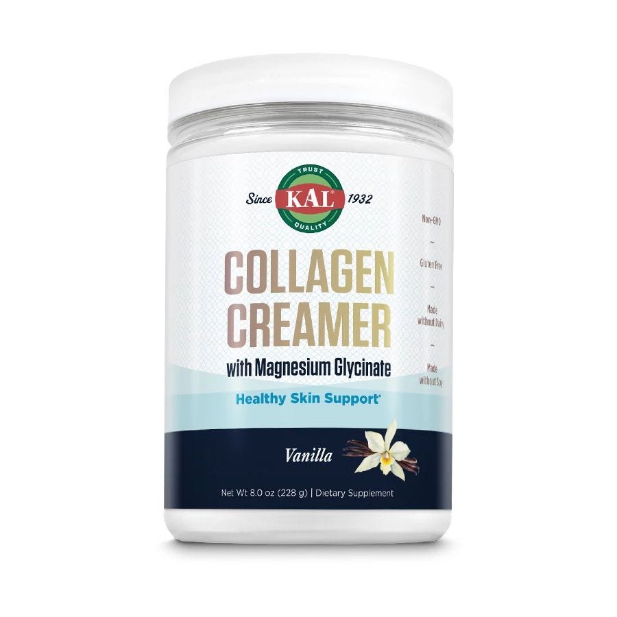 KAL Collagen Creamer with Magnesium Glycinate 8 oz.