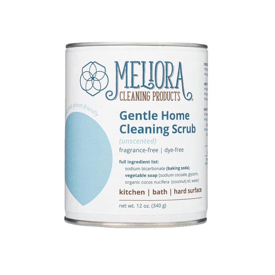 Meliora Unscented Plastic-Free Gentle Home Cleaning Scrub 12 oz.