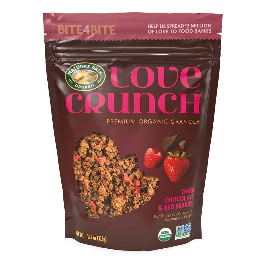 Nature's Path Love Crunch Dark Chocolate & Red Berries Organic Granola 11.5 oz.