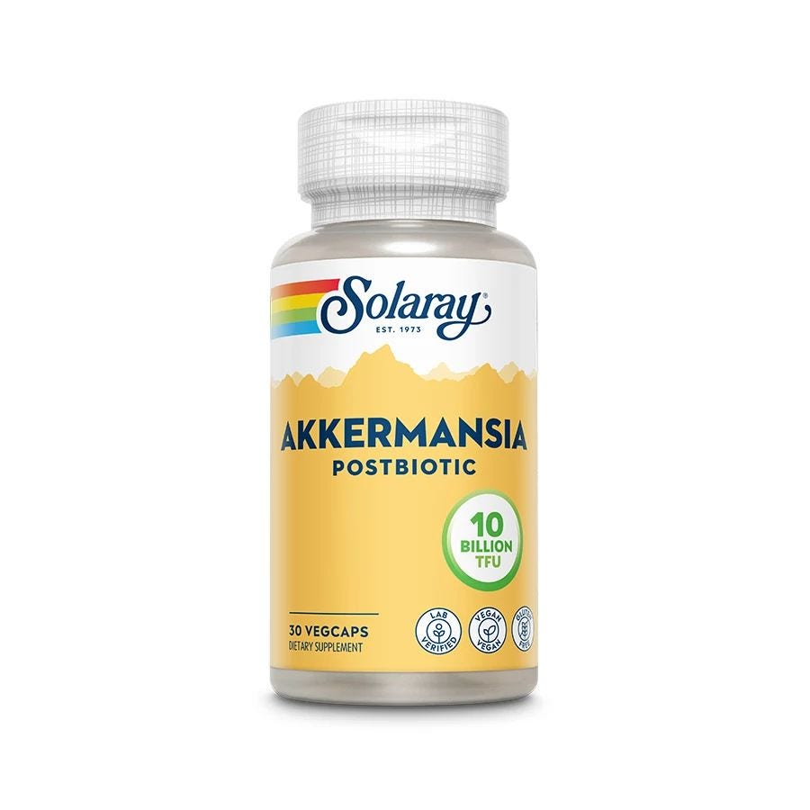 Solaray Akkermansia Postbiotic 30 VegCaps
