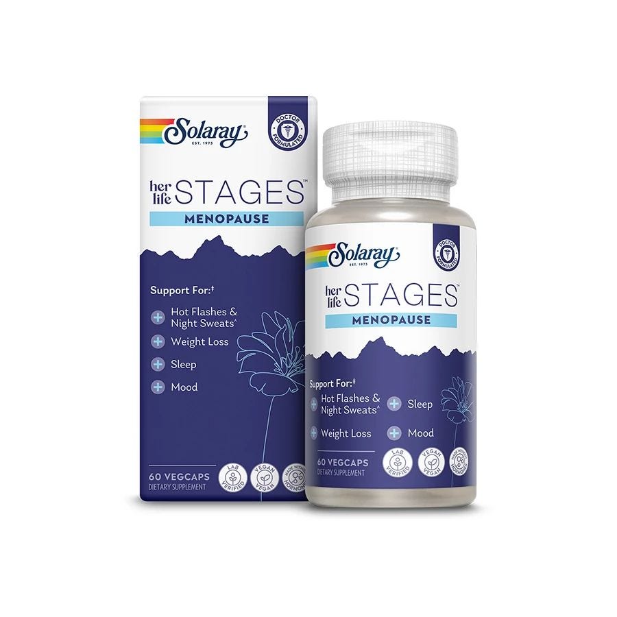 Solaray Her Life Stages Menopause 60 VegCaps