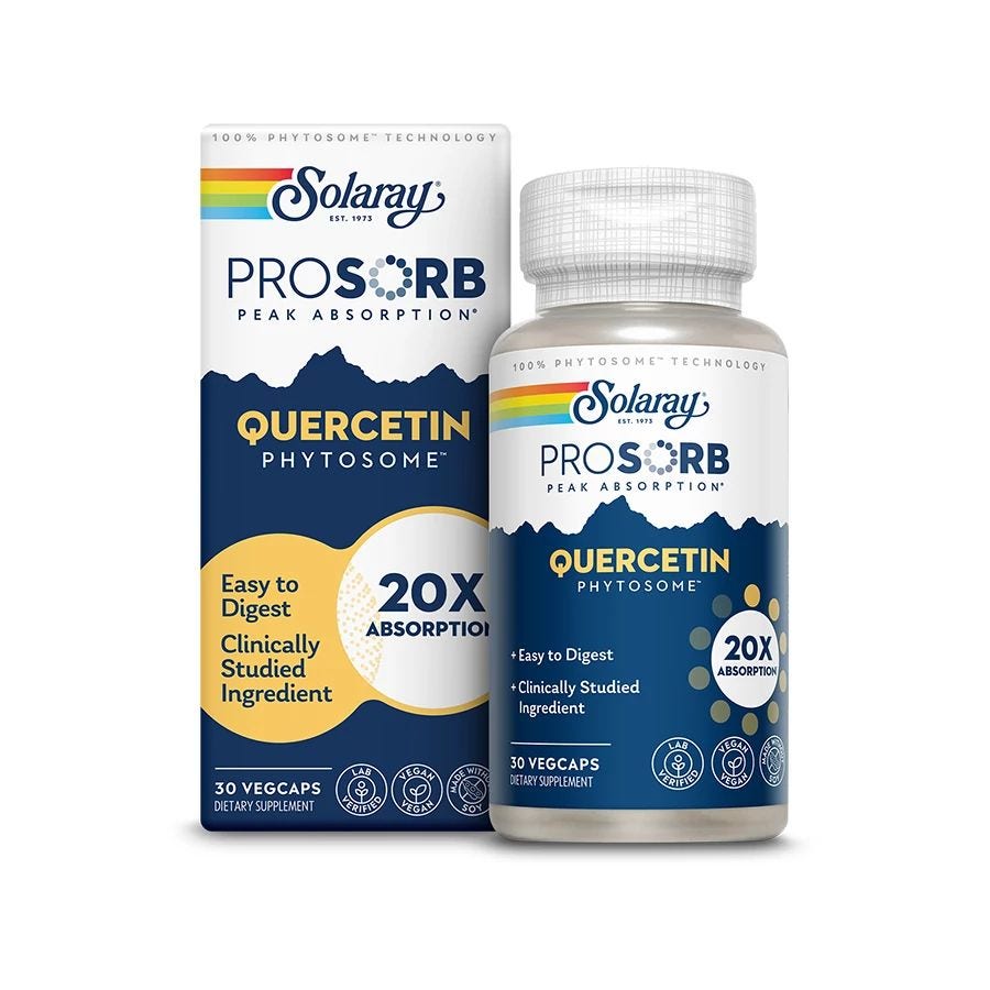 Solaray ProSorb Quercetin Phytosome 30 VegCaps