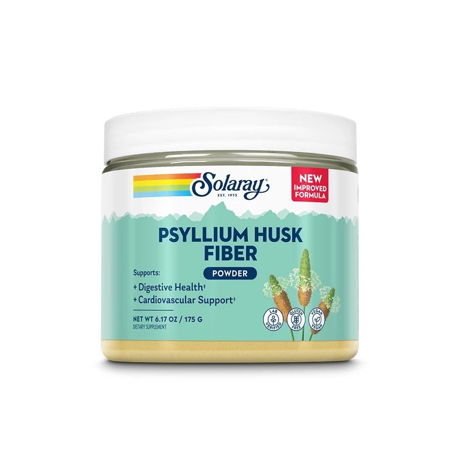 Solaray Psyllium Husk Fiber Powder 6.17 oz.