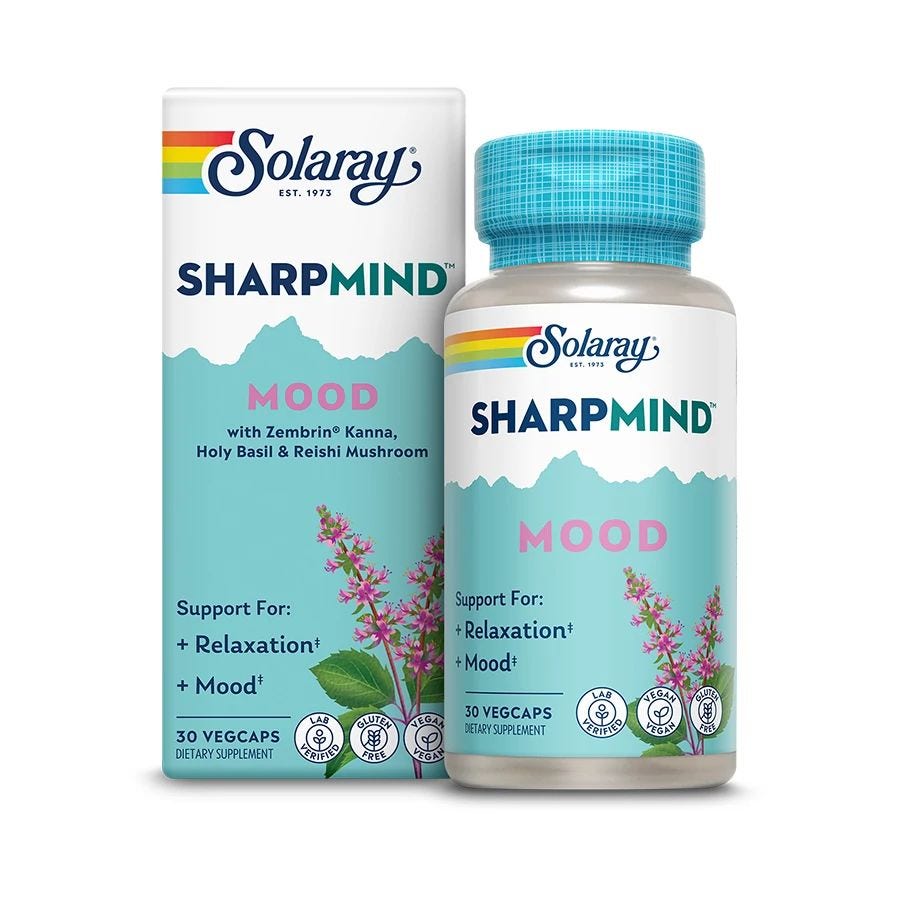 Solaray SharpMind Mood 30 VegCaps