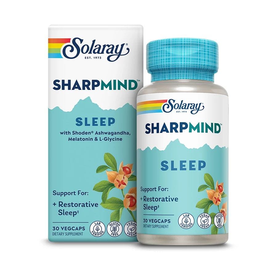 Solaray SharpMind Sleep 30 VegCaps