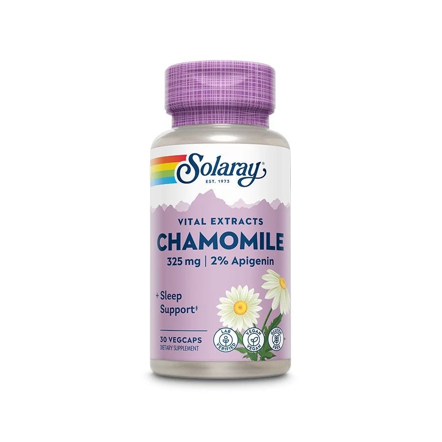 Solaray Vital Extracts Chamomile 30 VegCaps