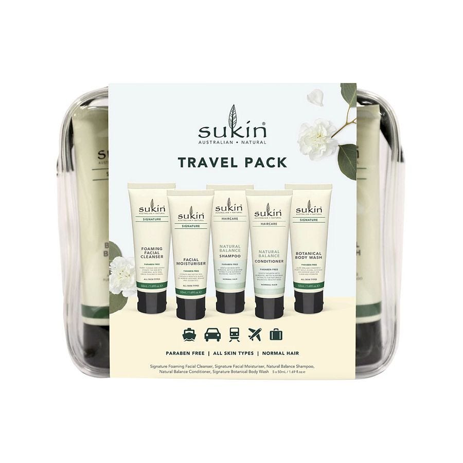 Sukin Signature Travel Pack 5-piece