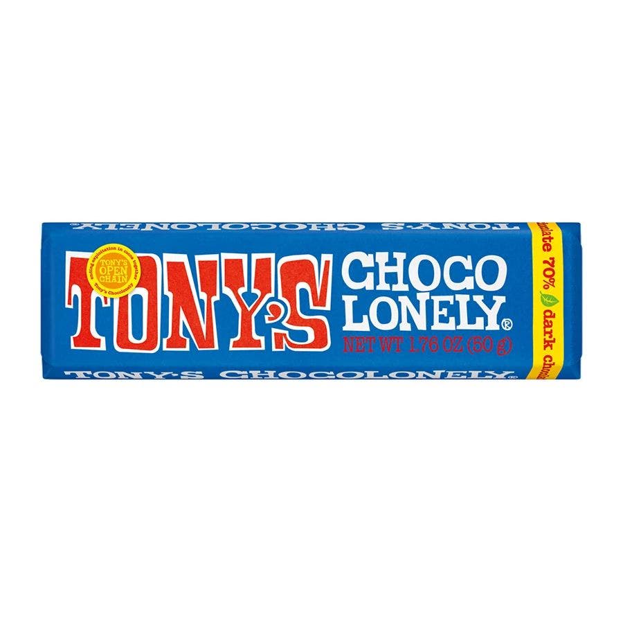 Tony's Chocolonely 70% Dark Chocolate 1.76 oz.